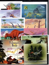 TZ 10 S/S - MNH - MIX - ANIMAIS PRÉ-HISTÓRICOS - DINOSSAUROS, usado comprar usado  Enviando para Brazil