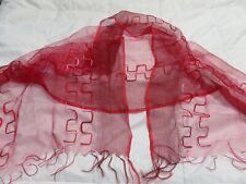 Textured red pink for sale  WINCHESTER