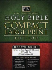 Compact Large Print Bible-KJV by Thomas Nelson comprar usado  Enviando para Brazil
