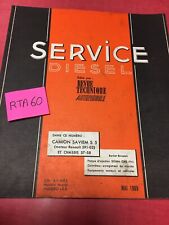 Service diesel saviem d'occasion  Decize