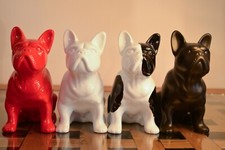 Statuetta scultura bulldog usato  Roma