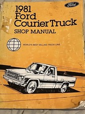 1981 Ford Courier picape loja serviço revendedor manual de reparo ORIGINAL comprar usado  Enviando para Brazil