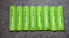 8pcs batteries 18650 for sale  HARROGATE