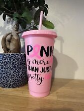 Personolised pink 24oz for sale  MIDDLESBROUGH