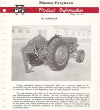 Ferguson subsoiler product for sale  CAMBRIDGE