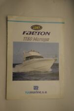 Faeton 1180 brochure usato  Spedire a Italy