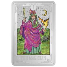 2021 Tarot Card-THE MAGICIAN- 1 oz silver coin NZ Mint na sprzedaż  PL