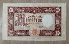 Banconota italiana 1.000 usato  Niscemi