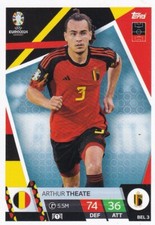 Topps Match Attax 24 Base Carte Belgique Bel 3 Arthur Theate na sprzedaż  Wysyłka do Poland