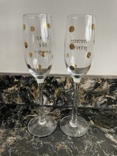 Champagne prosecco glasses for sale  HORNCHURCH