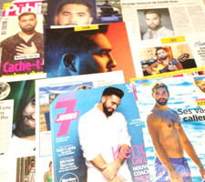 Coupures presse clippings d'occasion  La Plaine-sur-Mer