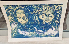 Serigrafia carlo levi usato  Amantea
