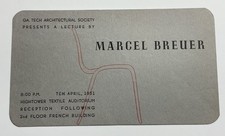 1951 marcel breuer d'occasion  Expédié en Belgium