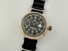 Omega Laco Aviator Pik As JG 53 Luftwaffe Pilots WWII Vintage Relógio Suíço Prata comprar usado  Enviando para Brazil