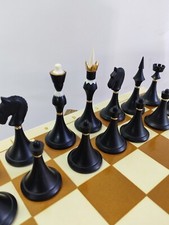 Juego de ajedrez soviético olímpico 70 vintage de plástico ruso antiguo de Minsk segunda mano  Embacar hacia Mexico