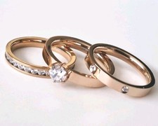 Diamonique tlg ring gebraucht kaufen  Georgsmarienhütte