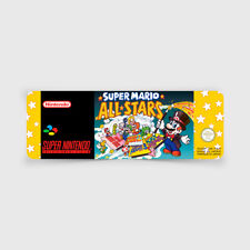 Étiquette SNES / Label : Super Mario All-Stars comprar usado  Enviando para Brazil