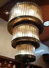 Luminária de teto Showpiece Intage antiga navio haste de vidro 12 lâmpadas lustre lâmpada comprar usado  Enviando para Brazil