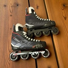 Usado, Patins em linha Tour Hockey FB-225 nano preto masculino tamanho 10 comprar usado  Enviando para Brazil