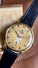 FESTINA Plaqué gold Vintage 1950s Watch 17 jewels Reloj Orologio +38mm Jumbo comprar usado  Enviando para Brazil