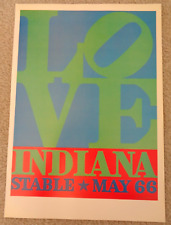 Robert indiana art for sale  Olympia
