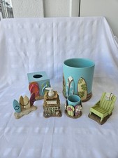 Beachy bathroom set for sale  Saint Petersburg