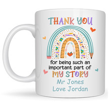 Personalised 11oz thank for sale  DUDLEY