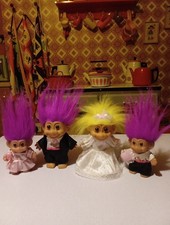 wedding trolls dolls for sale  KIRKWALL