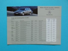 Preisliste mercedes w211 gebraucht kaufen  Augsburg