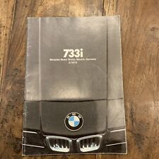Bmw 733i car for sale  HORLEY