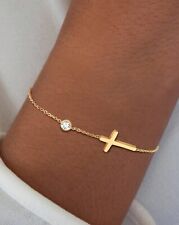 Bracelet croix zircon d'occasion  Artix