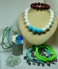 Collana bracciale fili usato  Brescia