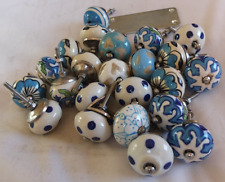 Blue white ceramic for sale  ANDOVER
