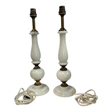 Luminária de mesa vintage antiga de mármore e latão formato exclusivo, colecionável comprar usado  Enviando para Brazil
