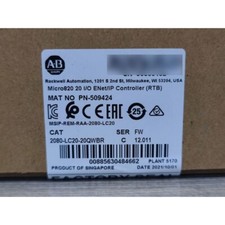 Controlador AB 2080-LC20-20QWBR Micro820 20 E/S ENet/IP novo lacrado na caixa comprar usado  Enviando para Brazil