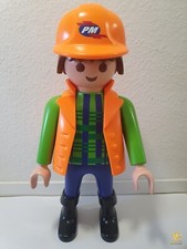 Playmobil 65cm bauarbeiter gebraucht kaufen  Wolsdorf