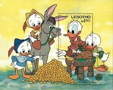 Lesotho 1985 - Disney, Kaczor Donald, Bracia Grimm, Stół życzeń - S/S - MNH na sprzedaż  Wysyłka do Poland