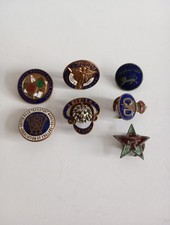 Enamel service badges for sale  LEICESTER