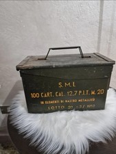 Cassetta munizioni vintage usato  Villachiara