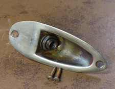 Jackplate Strat de níquel envelhecido ajuste Fender Stratocaster Switchcraft jack RELÍQUIA, usado comprar usado  Enviando para Brazil