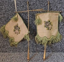 Antique brass embroidered for sale  COLWYN BAY