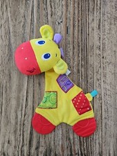 Etiquetas girafa amarelas brilhantes início sensorial plano brinquedo macio bebê abraço brincar comprar usado  Enviando para Brazil