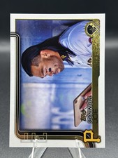 Connor Joe Golden Mirror Image Variation SSP 2025 Topps Series 1 #168 Pirates comprar usado  Enviando para Brazil