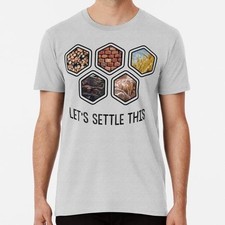 Camiseta Let s Settle This Settlers Of Catan tamanho P a 5XL fabricada nos EUA comprar usado  Enviando para Brazil