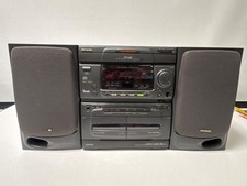 Aiwa NSX3500 3 CD trocador de disco fita cassete player sistema estéreo FM comprar usado  Enviando para Brazil