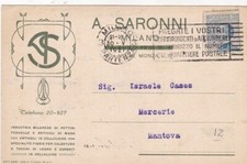 Cartolina pubblicitaria testat usato  Palermo