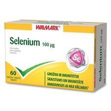 Usado, WALMARK Selênio 100mcg 60 Comprimidos Suplemento de Imunidade para Unhas e Cabelo Tireoide comprar usado  Enviando para Brazil