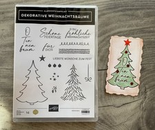 Stampin stempelset dekorative gebraucht kaufen  Biederitz