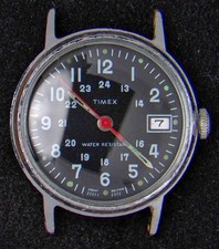 Usado, Timex Militar relógio vintage masculino mostrador preto corda manual -- Peças/reparos comprar usado Usado, Timex Militar relógio vintage masculino mostrador preto corda manual -- Peças/reparos comprar usado  Enviando para Brazil