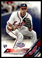 2016 Topps Opening Day Hector Olivera novato Atlanta Braves #OD-125 comprar usado  Enviando para Brazil